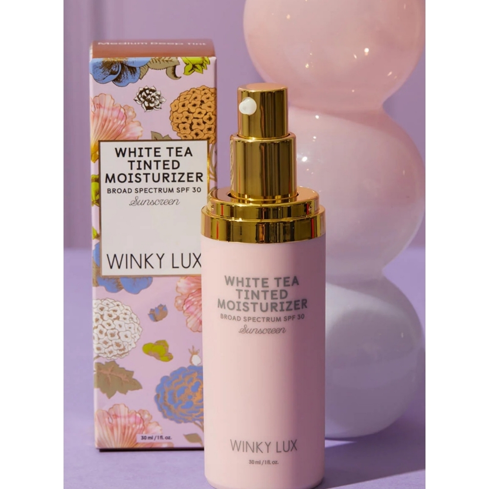 Winky Lux White Tea Tinted Moisturuzer Spf 30 Shade Deep